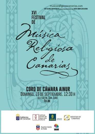 Este concierto forma parte del XVI Festival música religiosa de Canarias / TA